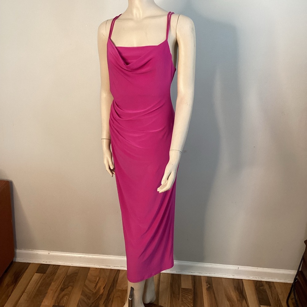 Pretty in Pink cocktail dress by Zara